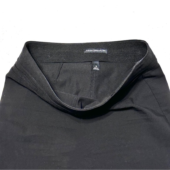 Cropped Capri Rayon Nylon Spandex Dress Pants Pull-over Elastic Lightweight - Picture 6 of 7